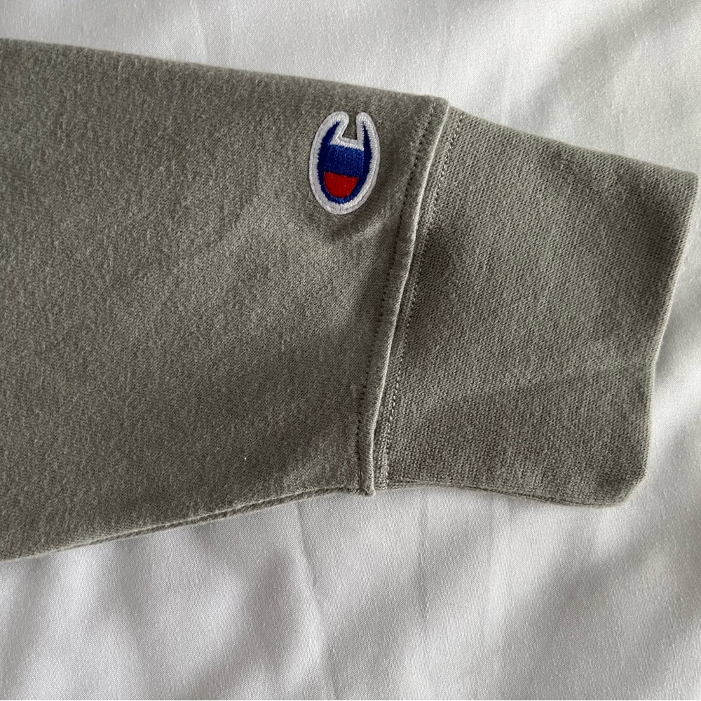 NWT CHAMPION Lightweight Hooded Top Grey | Small | - Picture 5 of 8